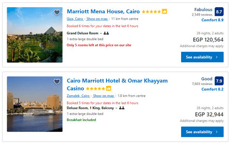 Booking.com Stays