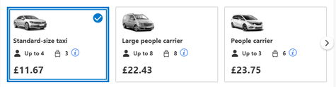 Booking.com Taxis