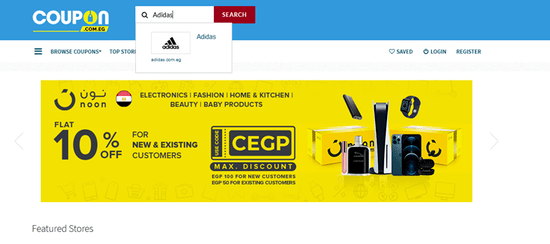 Search Adidas Coupon
