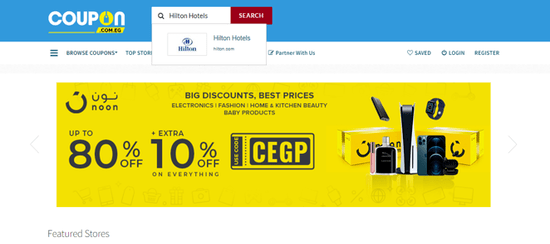Search Hilton Hotels