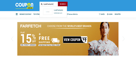 Search Look Fantastic