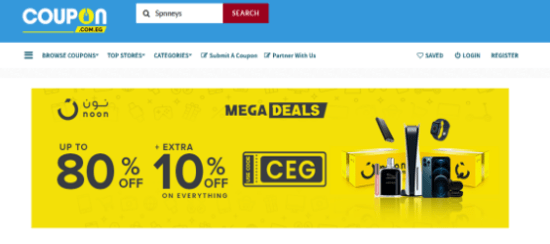 Search Spinneys