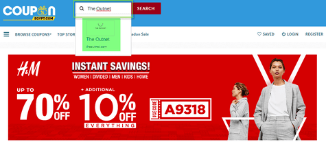 The Outnet Coupon.com.eg