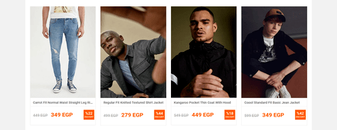 DeFacto Men's Clothes Collections