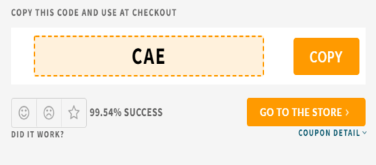 Copy DesertCart Promo Code