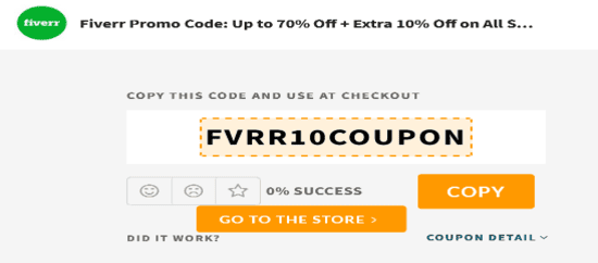 Copy Fiverr Promo