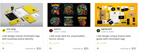 Fiverr has got some of the ultimate Graphic designers in town