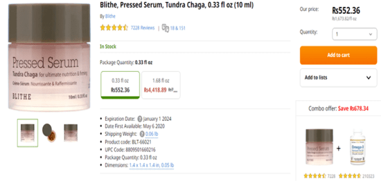 Explore its wide range of products and select your most desired one.