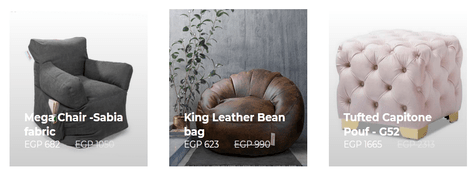 Kemitt Pouffe & Beanbags