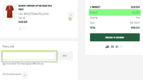 Lacoste Promo Code