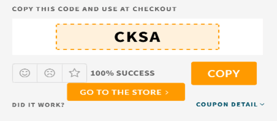 Now copy the Like Card Offer Code and click on GO TO THE STORE