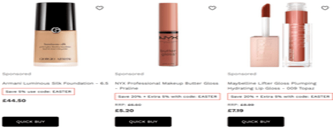 LookFantastic Makeup