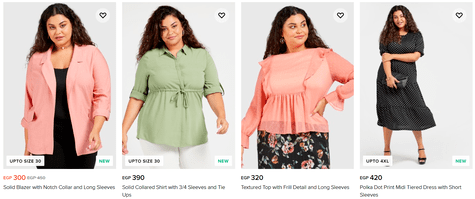 Max Fashion Plus Size