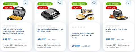 Raya Kitchen Appliances