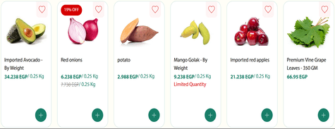 Spinneys Fruits & Vegetables