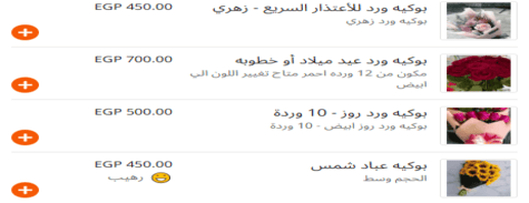 طلبات الورود