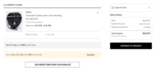 Apply The Luxury Closet Promo