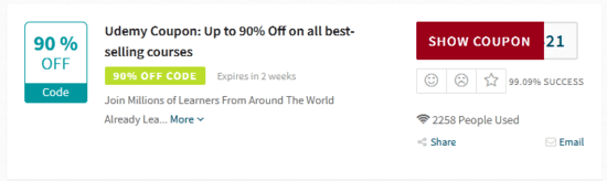 Udemy Promo Code